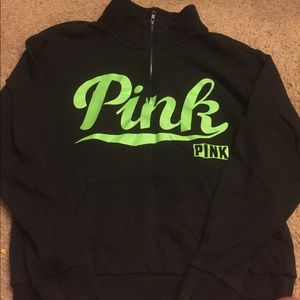Vs Pink half zip